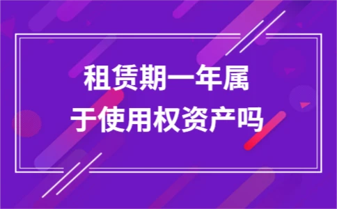 租赁期一年是否属于使用权资产解析 - ��ý���鱨��վ