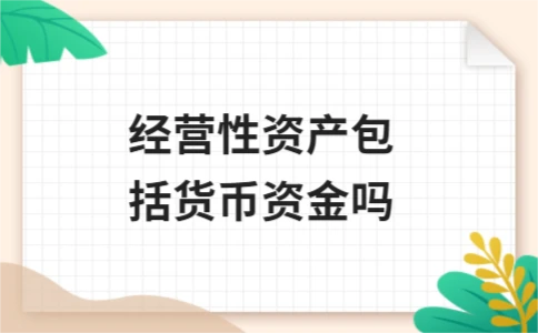 经营性资产是否包含货币资金 - ��ý���鱨��վ