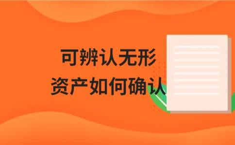可辨认无形资产如何确认 可辨认无形资产如何确认(图1)